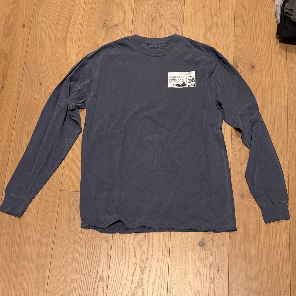 Comfort Colors Navy Long Sleeve Shirt